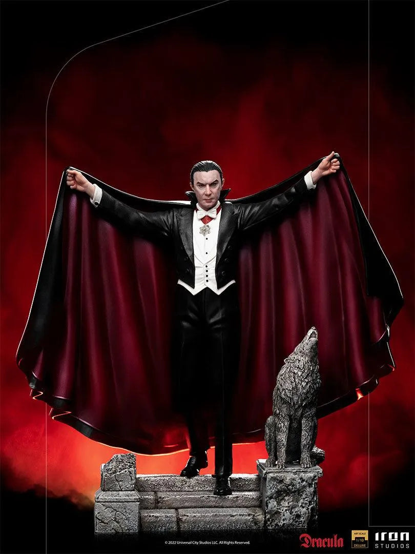 IRO29027 Dracula - Bela Lugosi Deluxe 1:10 Scale Statue - Iron Studios - Titan Pop Culture