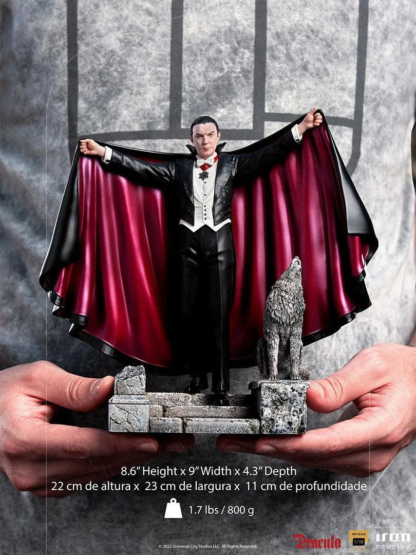 IRO29027 Dracula - Bela Lugosi Deluxe 1:10 Scale Statue - Iron Studios - Titan Pop Culture