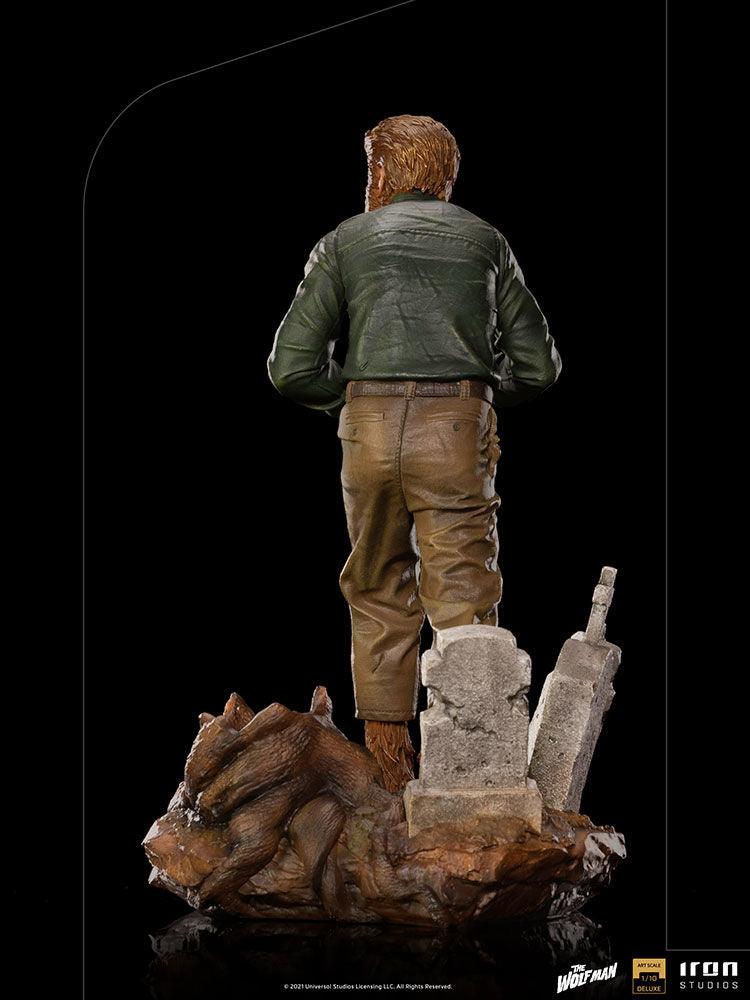 IRO29041 Universal Monsters - Wolf Man Deluxe 1:10 Scale Statue - Iron Studios - Titan Pop Culture