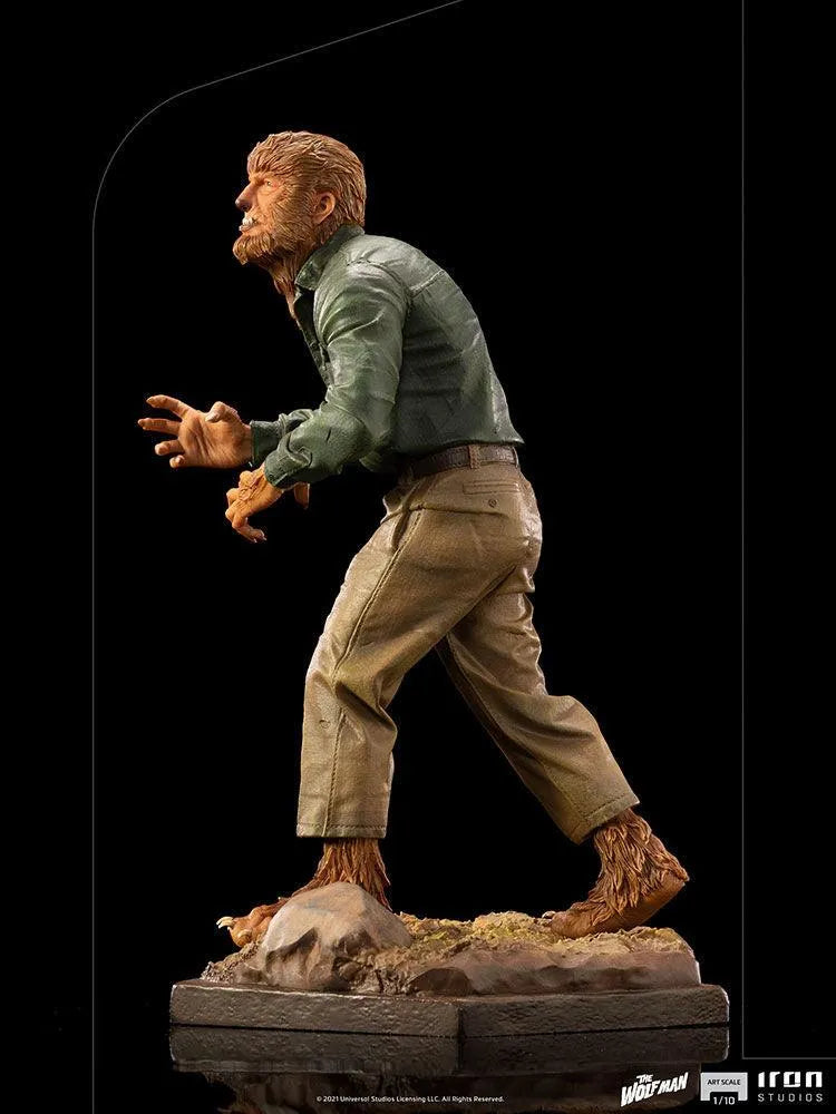 IRO29058 Universal Monsters - Wolf Man 1:10 Scale Statue - Iron Studios - Titan Pop Culture