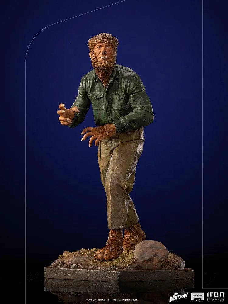 IRO29058 Universal Monsters - Wolf Man 1:10 Scale Statue - Iron Studios - Titan Pop Culture
