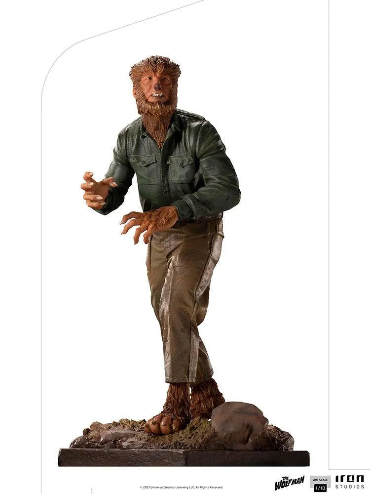IRO29058 Universal Monsters - Wolf Man 1:10 Scale Statue - Iron Studios - Titan Pop Culture