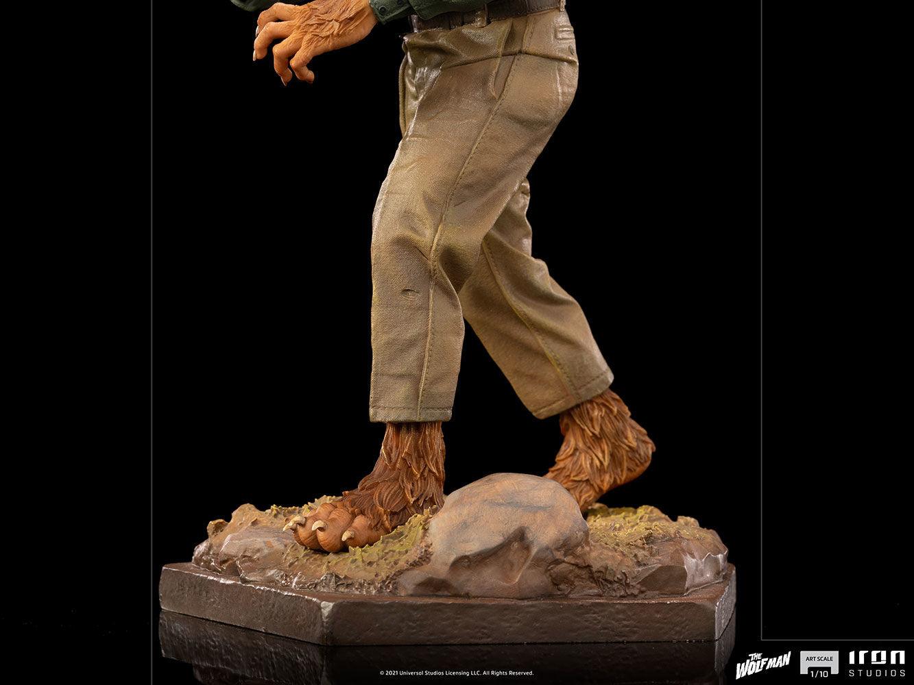 IRO29058 Universal Monsters - Wolf Man 1:10 Scale Statue - Iron Studios - Titan Pop Culture