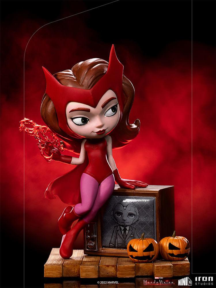 IRO29072 WandaVision - Wanda (Halloween) Minico Vinyl - Iron Studios - Titan Pop Culture