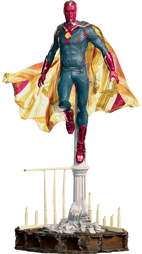 IRO29089 WandaVision - Vision 1:10 Scale Statue - Iron Studios - Titan Pop Culture