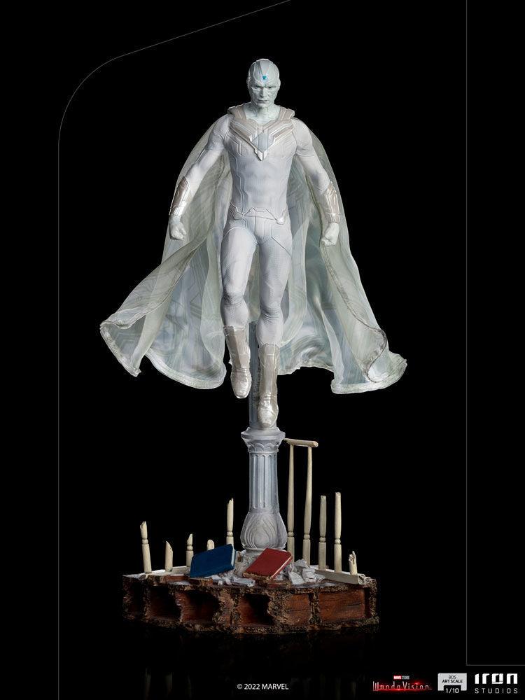 IRO29096 WandaVision - White Vision 1:10 Scale Statue - Iron Studios - Titan Pop Culture