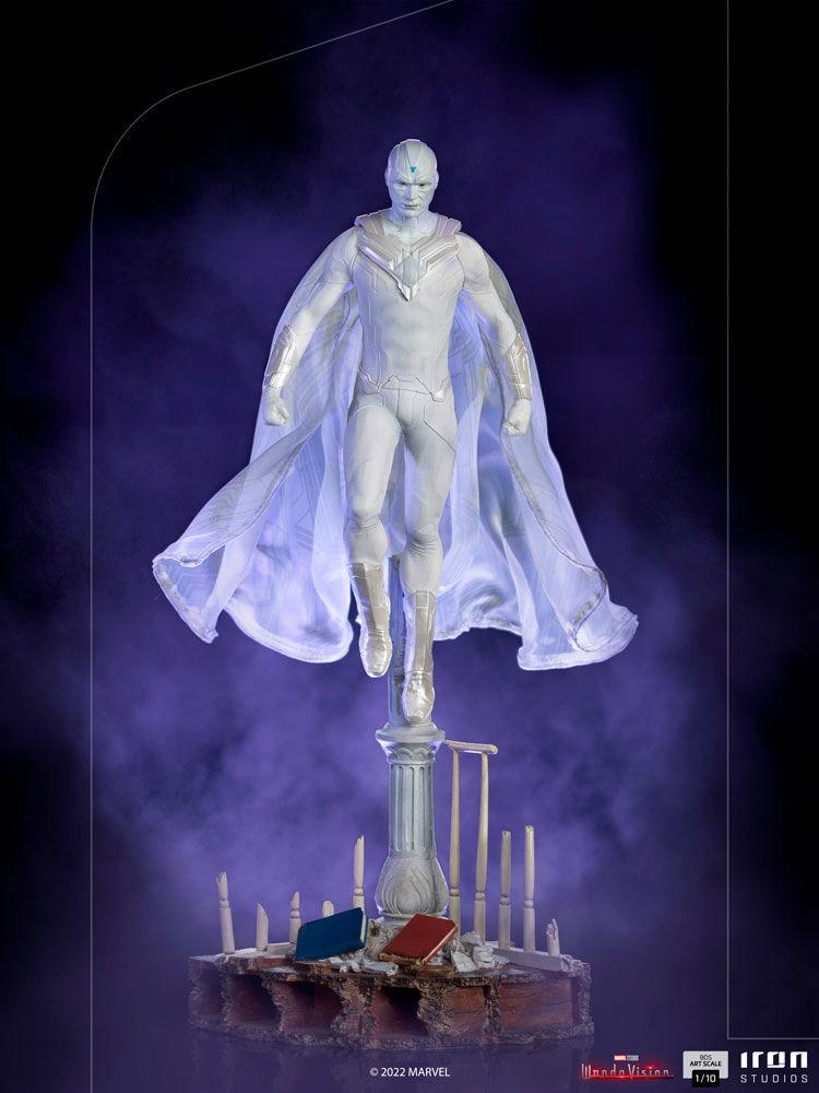 IRO29096 WandaVision - White Vision 1:10 Scale Statue - Iron Studios - Titan Pop Culture