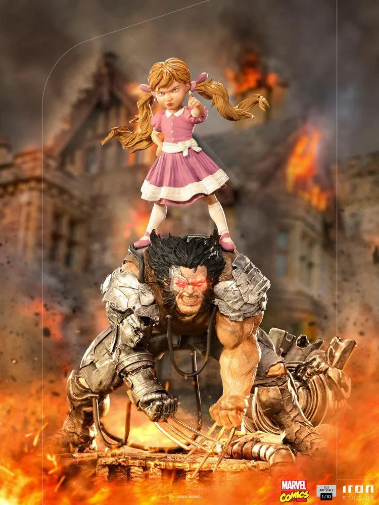 IRO29126 Marvel Comics - Albert & Elsie-Dee 1:10 Scale Statue - Iron Studios - Titan Pop Culture