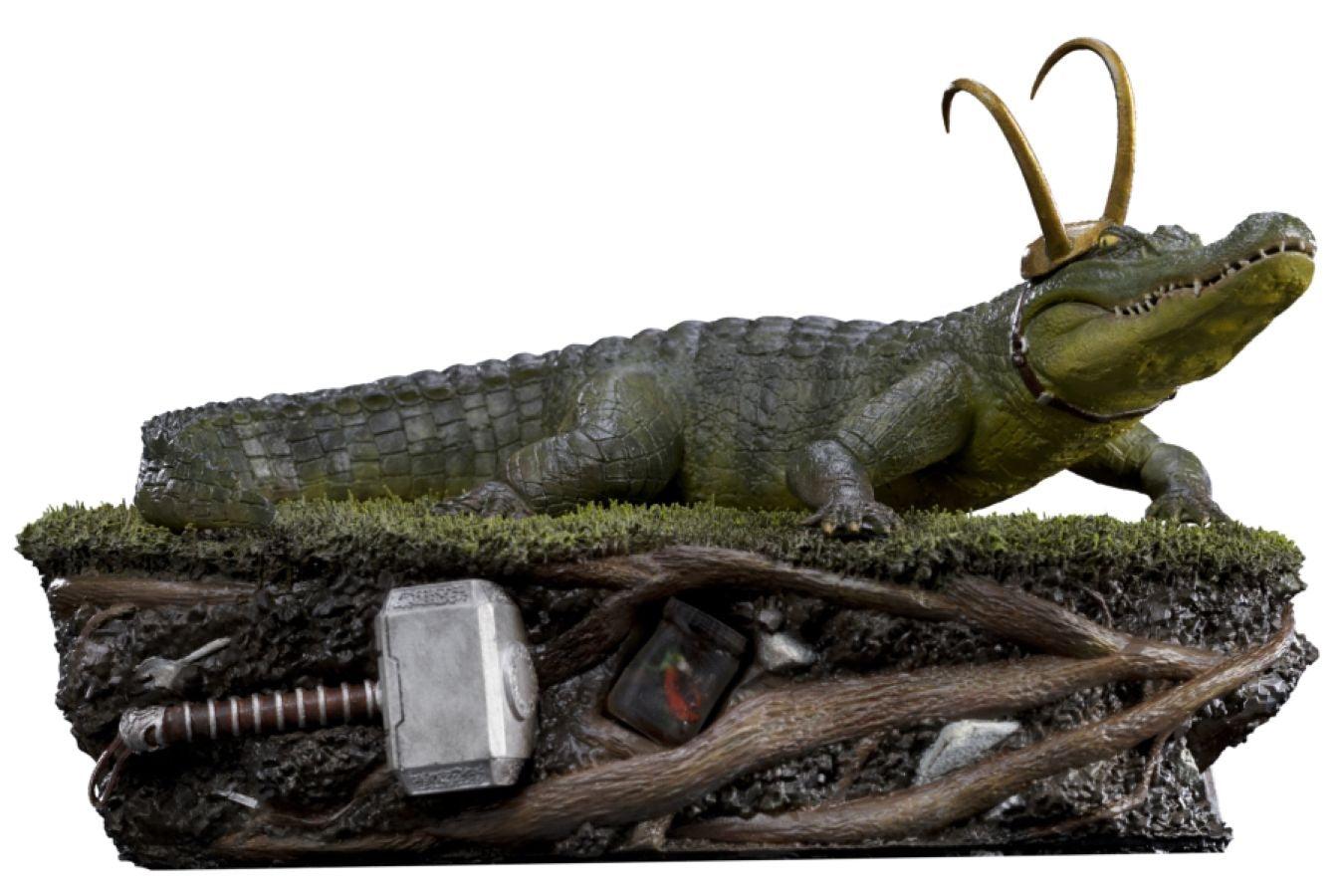 IRO29256 Loki (TV) - Alligator Loki 1:10 Scale Statue - Iron Studios - Titan Pop Culture