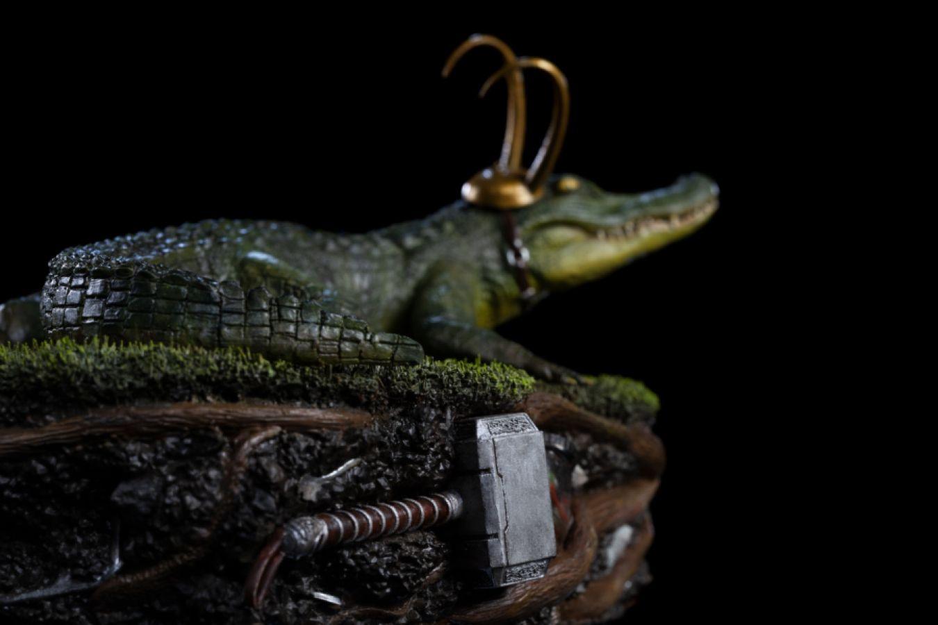 IRO29256 Loki (TV) - Alligator Loki 1:10 Scale Statue - Iron Studios - Titan Pop Culture