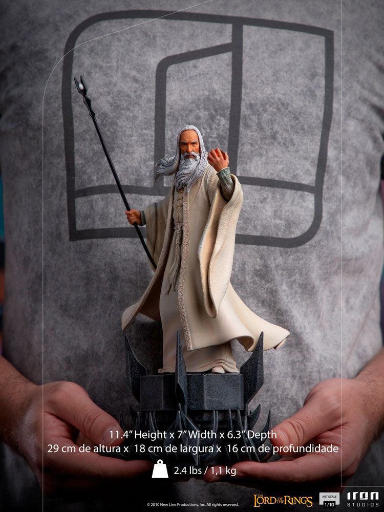 IRO29348 The Lord of the Rings - Saruman 1:10 Scale Statue - Iron Studios - Titan Pop Culture