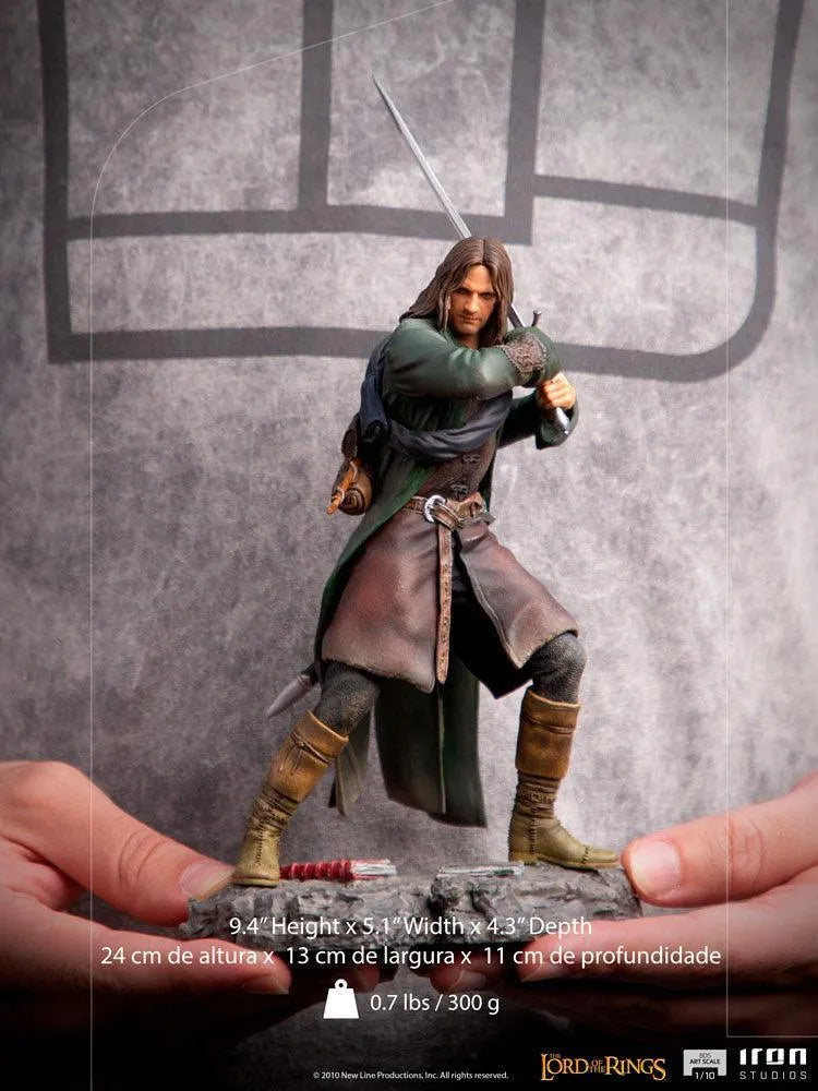 IRO29393 The Lord of the Rings - Aragorn 1:10 Scale Statue - Iron Studios - Titan Pop Culture