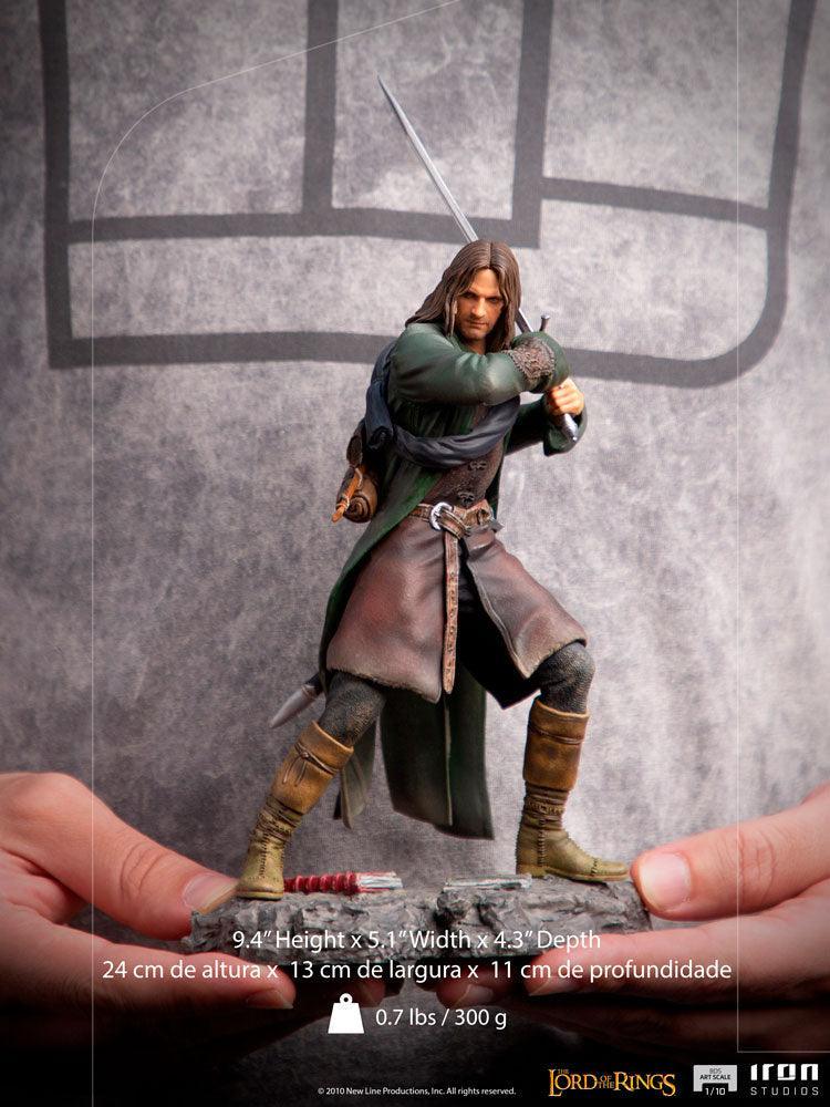 IRO29393 The Lord of the Rings - Aragorn 1:10 Scale Statue - Iron Studios - Titan Pop Culture