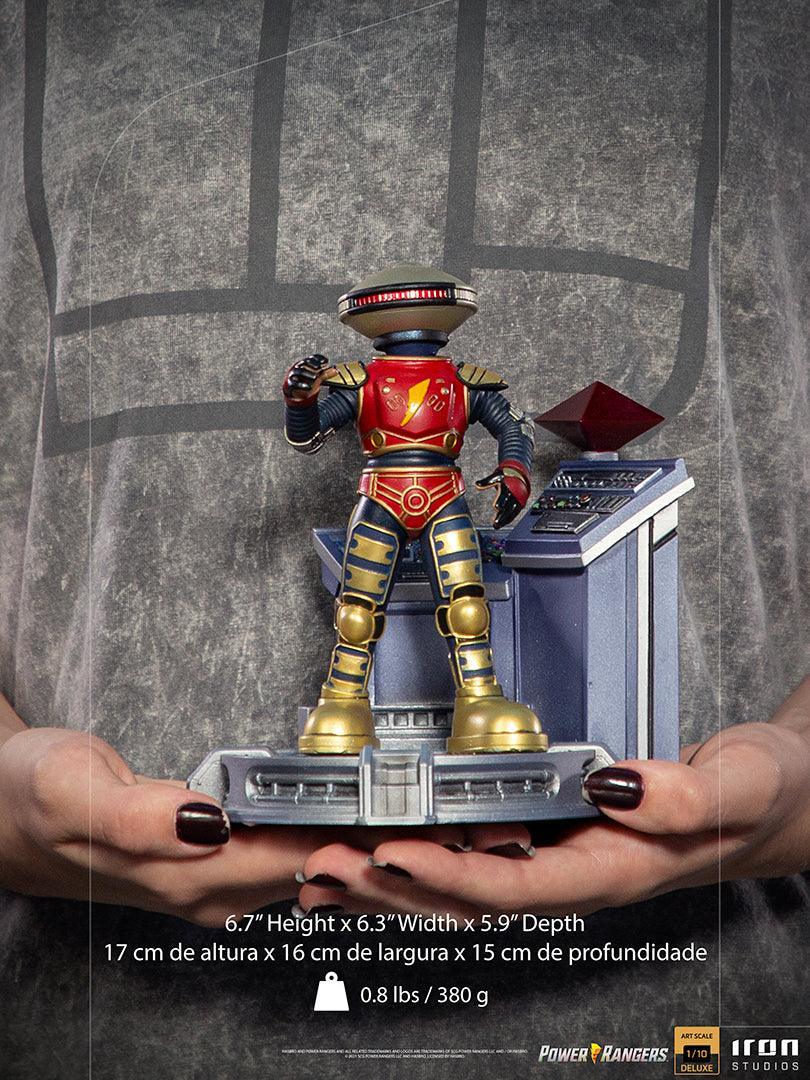 IRO29447 Power Rangers - Alpha 5 Deluxe 1:10 Scale Statue - Iron Studios - Titan Pop Culture