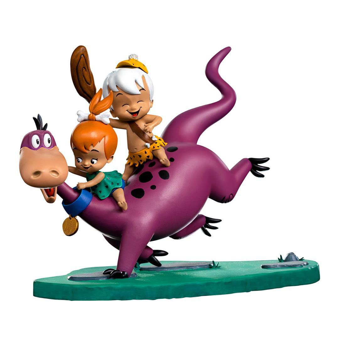 IRO29461 The Flintstones - Dino, Pebbles and Bamm-Bamm 1:10 Scale Statue - Iron Studios - Titan Pop Culture