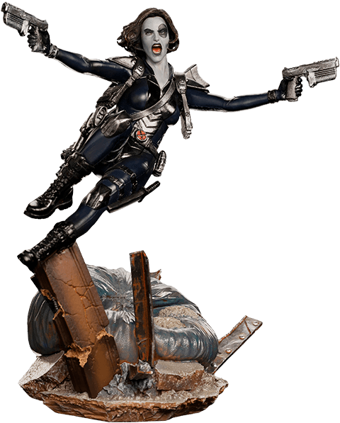 IRO29553 Marvel Comics - Domino 1:10 Scale Statue - Iron Studios - Titan Pop Culture