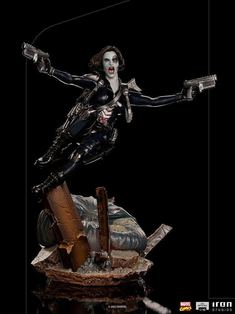 IRO29553 Marvel Comics - Domino 1:10 Scale Statue - Iron Studios - Titan Pop Culture