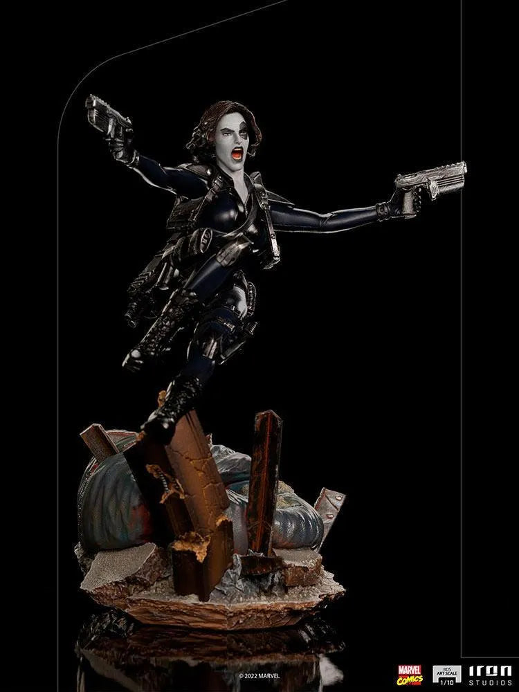 IRO29553 Marvel Comics - Domino 1:10 Scale Statue - Iron Studios - Titan Pop Culture