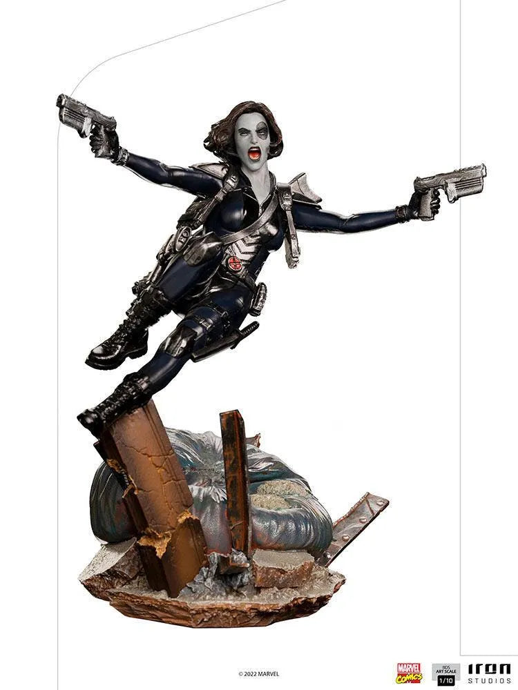 IRO29553 Marvel Comics - Domino 1:10 Scale Statue - Iron Studios - Titan Pop Culture