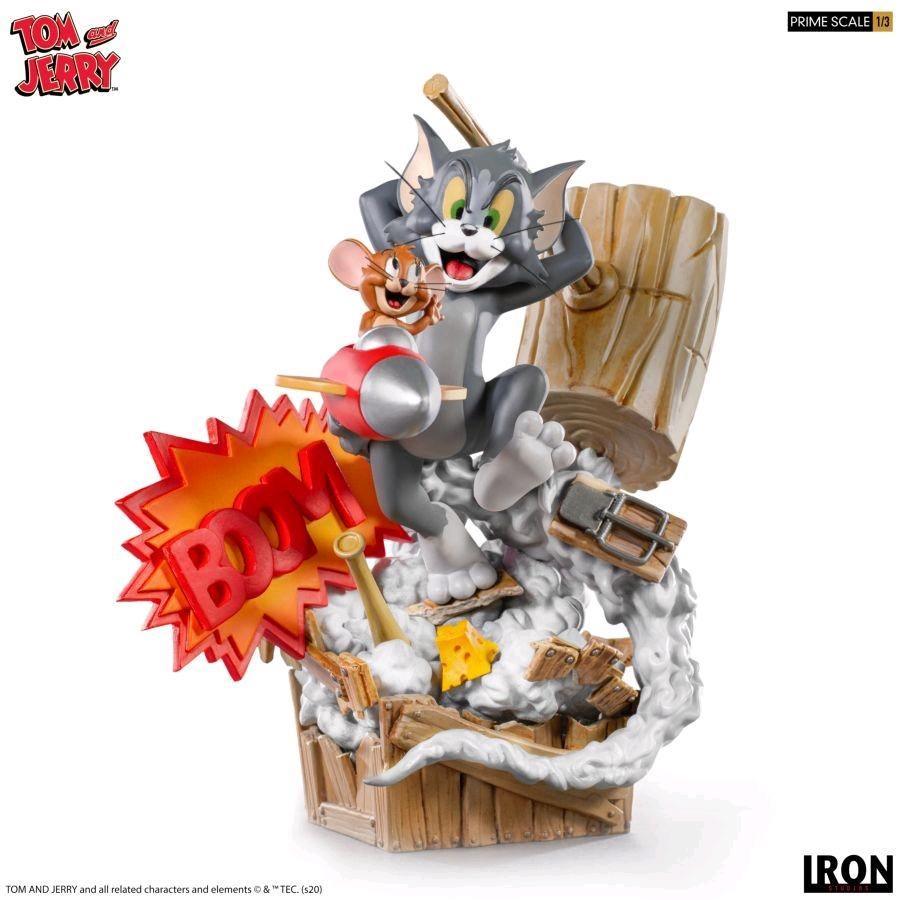IRO34218 Tom & Jerry - Prime Scale 1:3 Statue - Iron Studios - Titan Pop Culture