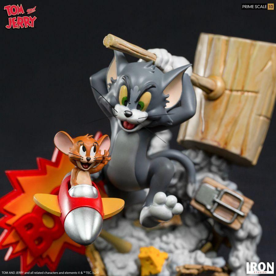 IRO34218 Tom & Jerry - Prime Scale 1:3 Statue - Iron Studios - Titan Pop Culture