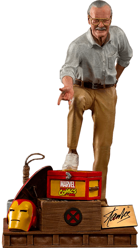 IRO34232 Stan Lee - Deluxe 1:10 Scale Statue - Iron Studios - Titan Pop Culture