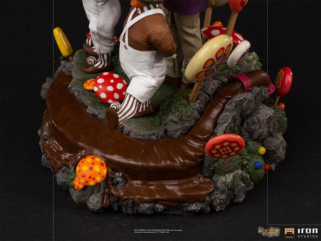 IRO34911 Willy Wonka and the Chocolate Factory - Willy Wonka Deluxe 1:10 Scale Statue - Iron Studios - Titan Pop Culture