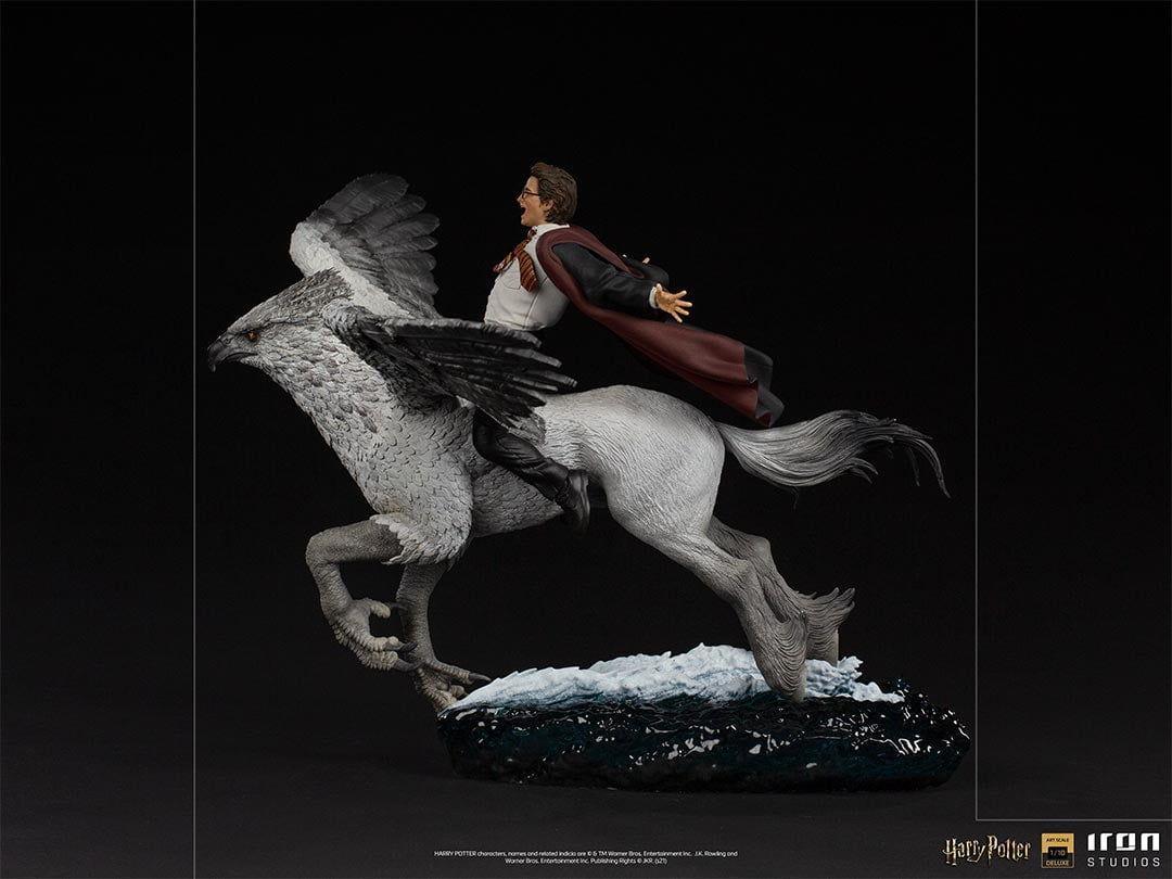 IRO35048 Harry Potter - Harry & Buckbeak Deluxe 1:10 Scale Statue - Iron Studios - Titan Pop Culture