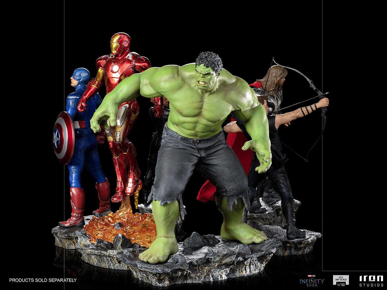 IRO50072 Marvel Infinity Saga - Hulk 1:10 Scale Statue - Iron Studios - Titan Pop Culture