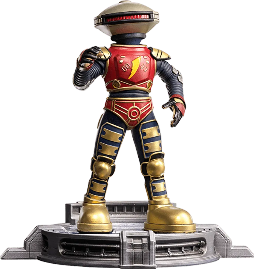 IRO50232 Power Rangers - Alpha 5 1:10 Scale Statue - Iron Studios - Titan Pop Culture