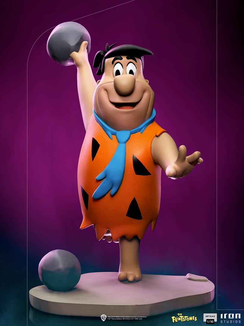 IRO50256 The Flintstones - Fred Flintstone 1:10 Scale Statue - Iron Studios - Titan Pop Culture