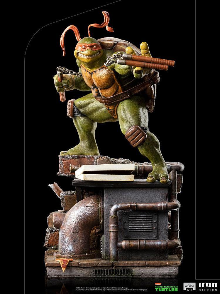 IRO50430 Teenage Mutant Ninja Turtles - Michelangelo 1:10 Scale Statue - Iron Studios - Titan Pop Culture