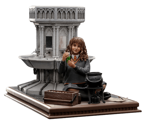 IRO50546 Harry Potter - Hermione Polyjuice Deluxe 1:10 Scale Statue - Iron Studios - Titan Pop Culture