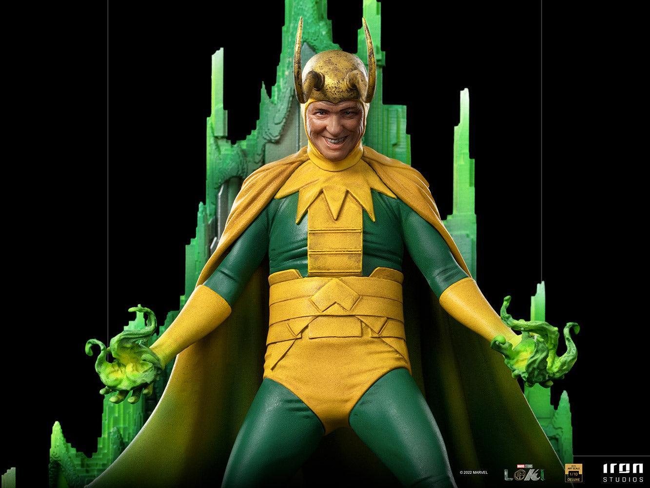 IRO50584 Loki (TV) - Classic Loki Deluxe 1:10 Scale Statue - Iron Studios - Titan Pop Culture