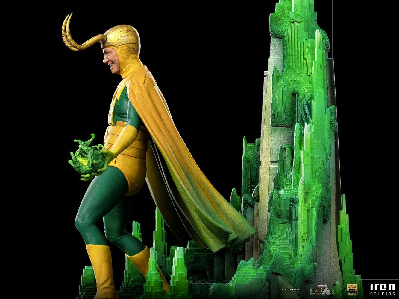 IRO50584 Loki (TV) - Classic Loki Deluxe 1:10 Scale Statue - Iron Studios - Titan Pop Culture