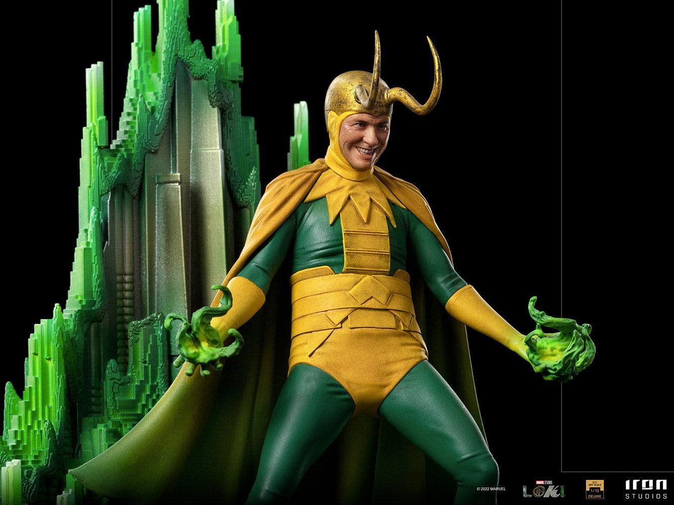 IRO50584 Loki (TV) - Classic Loki Deluxe 1:10 Scale Statue - Iron Studios - Titan Pop Culture