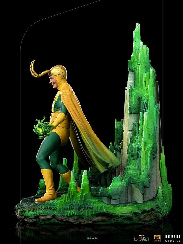 IRO50584 Loki (TV) - Classic Loki Deluxe 1:10 Scale Statue - Iron Studios - Titan Pop Culture