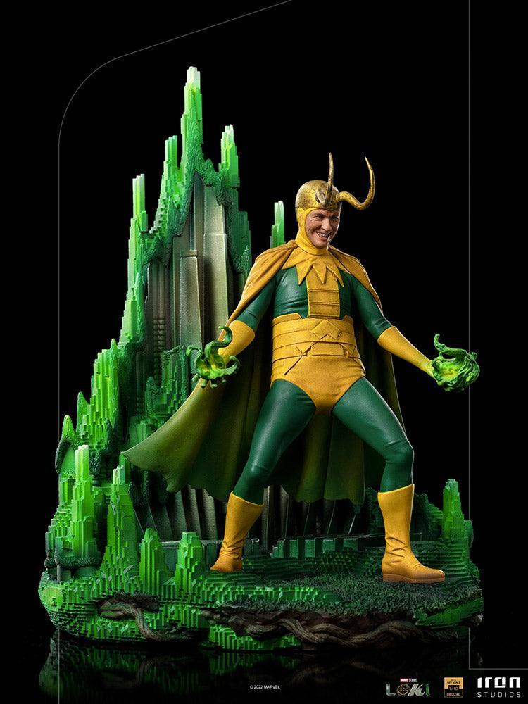 IRO50584 Loki (TV) - Classic Loki Deluxe 1:10 Scale Statue - Iron Studios - Titan Pop Culture