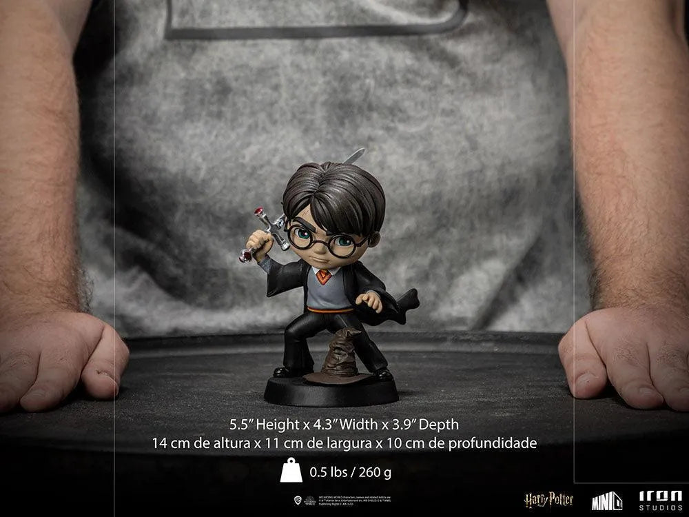 IRO50812 Harry Potter - Harry Potter with Sword of Gryffindor Minico Vinyl Figure - Iron Studios - Titan Pop Culture