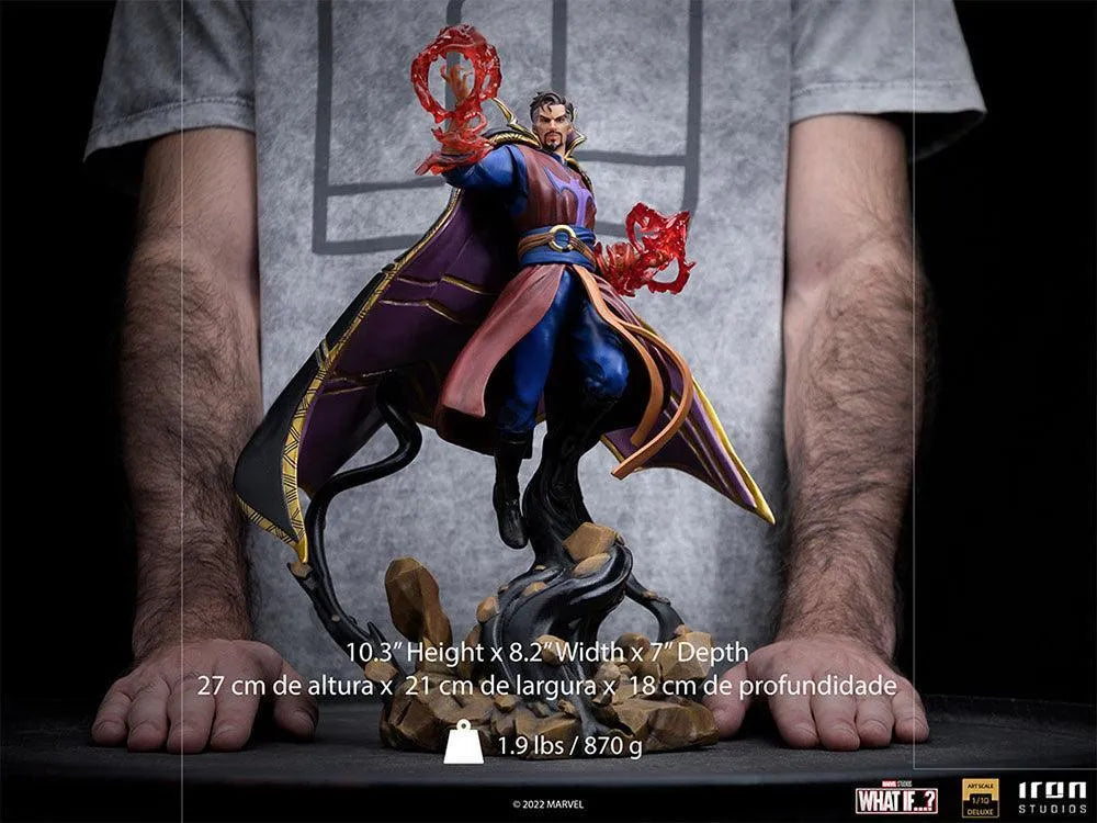 IRO50904 What If - Strange Supreme Deluxe 1:10 Scale Statue - Iron Studios - Titan Pop Culture