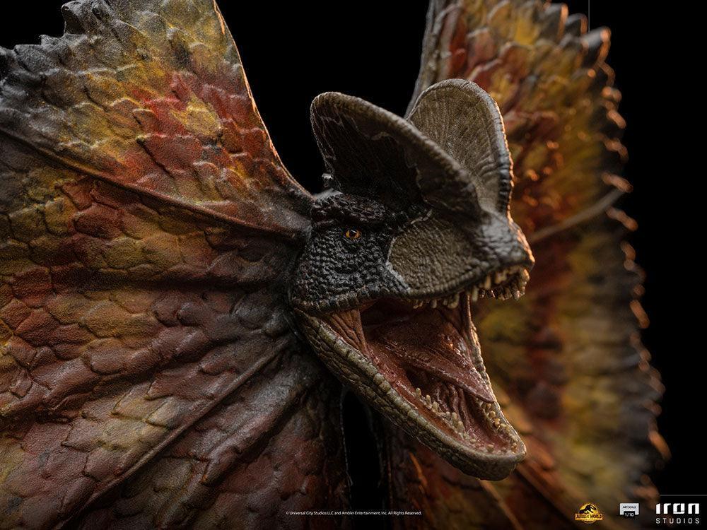 IRO50966 Jurassic World 3: Dominion - Dilophosaurus 1:10 Scale Statue - Iron Studios - Titan Pop Culture