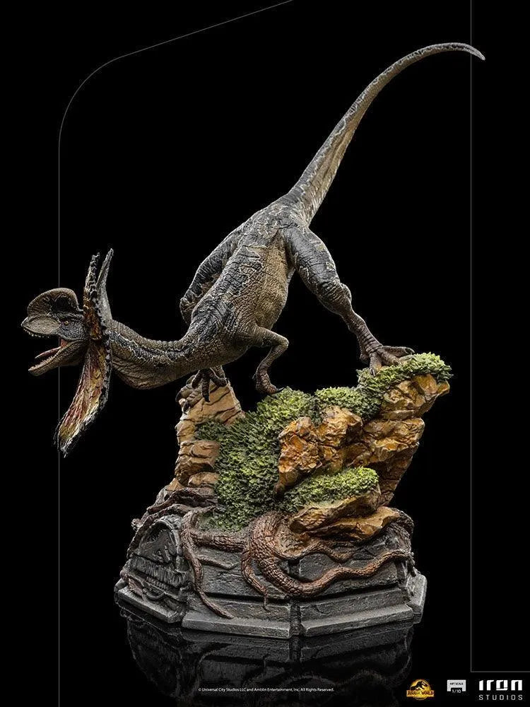 IRO50966 Jurassic World 3: Dominion - Dilophosaurus 1:10 Scale Statue - Iron Studios - Titan Pop Culture