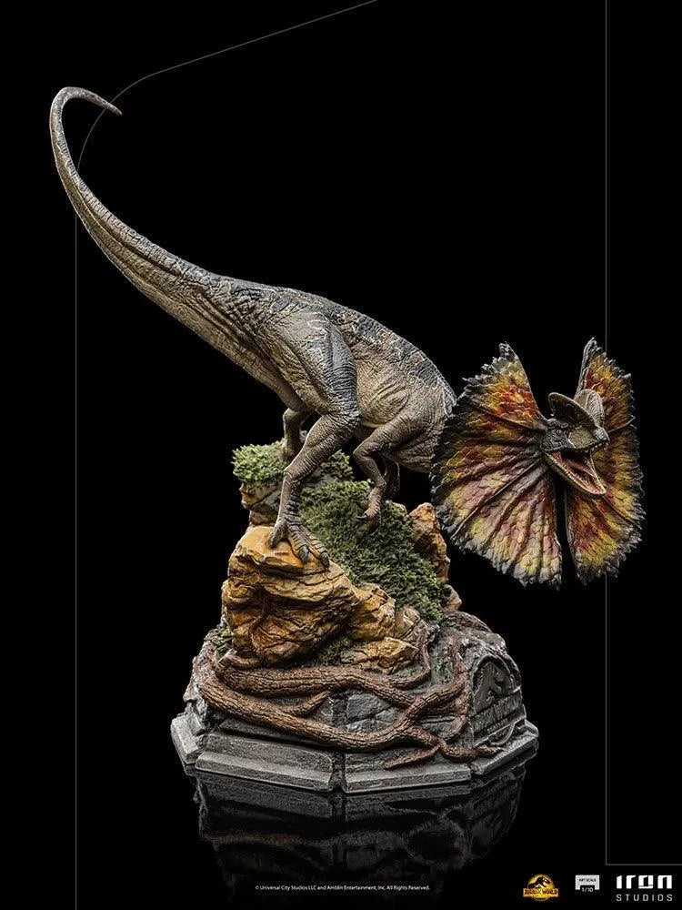 IRO50966 Jurassic World 3: Dominion - Dilophosaurus 1:10 Scale Statue - Iron Studios - Titan Pop Culture