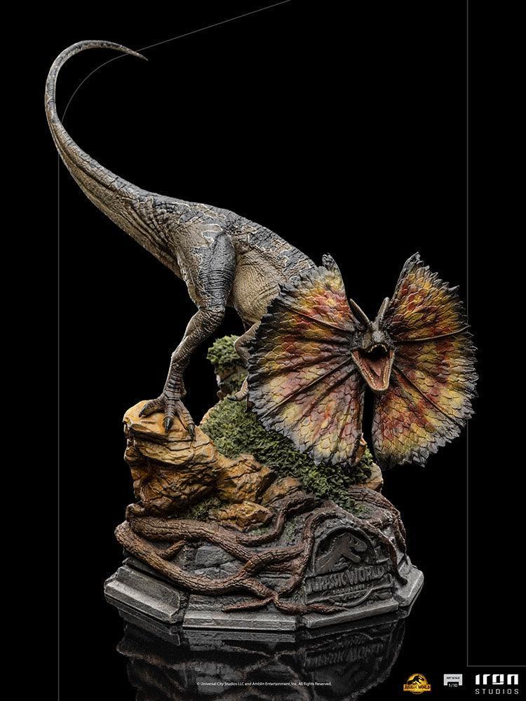 IRO50966 Jurassic World 3: Dominion - Dilophosaurus 1:10 Scale Statue - Iron Studios - Titan Pop Culture