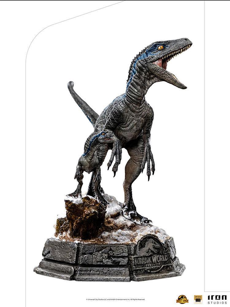 IRO51024 Jurassic World 3: Dominion - Blue & Beta 1:10 Scale Statue - Iron Studios - Titan Pop Culture