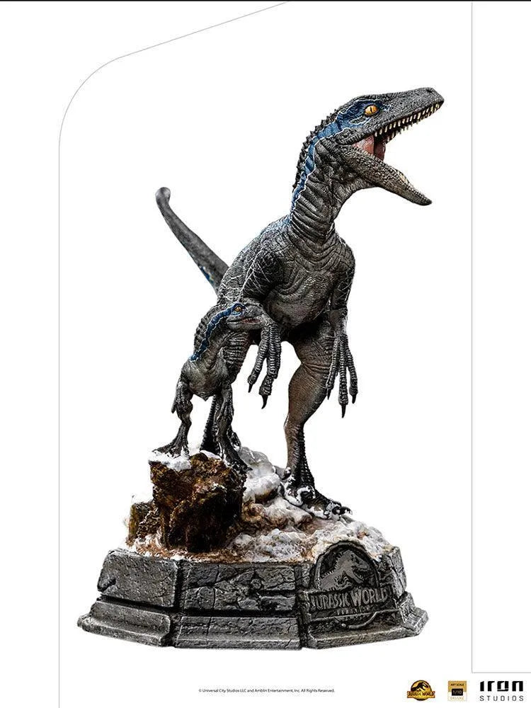 IRO51024 Jurassic World 3: Dominion - Blue & Beta 1:10 Scale Statue - Iron Studios - Titan Pop Culture