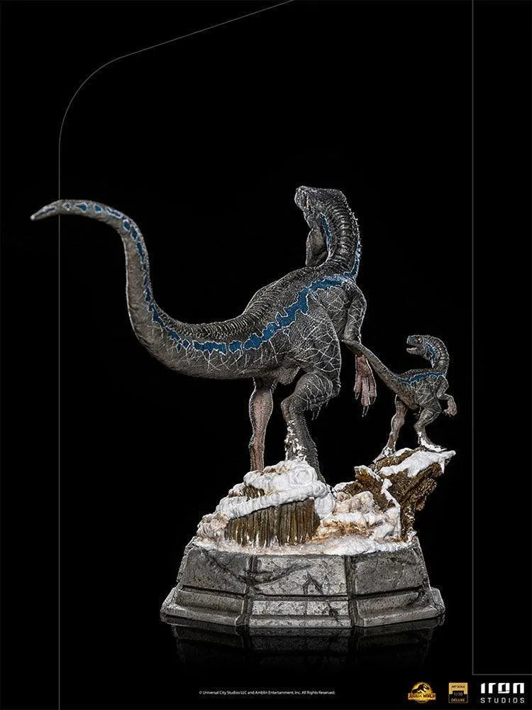 IRO51024 Jurassic World 3: Dominion - Blue & Beta 1:10 Scale Statue - Iron Studios - Titan Pop Culture