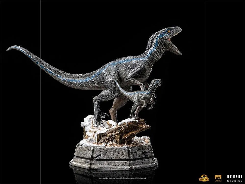 IRO51024 Jurassic World 3: Dominion - Blue & Beta 1:10 Scale Statue - Iron Studios - Titan Pop Culture