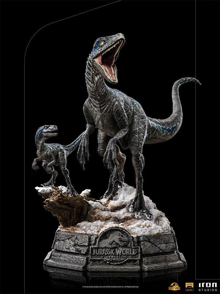 IRO51024 Jurassic World 3: Dominion - Blue & Beta 1:10 Scale Statue - Iron Studios - Titan Pop Culture