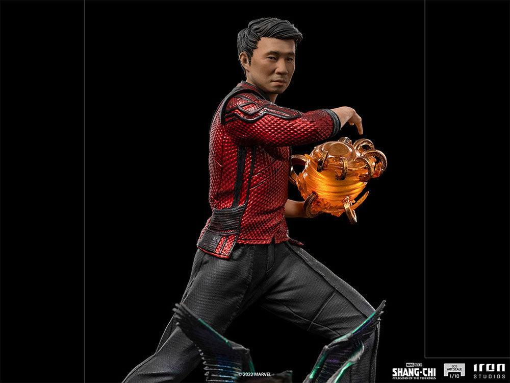 IRO51086 Shang-Chi and the Legend of the Ten Rings - Shang-Chi & Morris 1:10 Scale Statue - Iron Studios - Titan Pop Culture